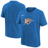 Oklahoma City Thunder Youth Team Essential Logo T-Shirt Blue - Nike