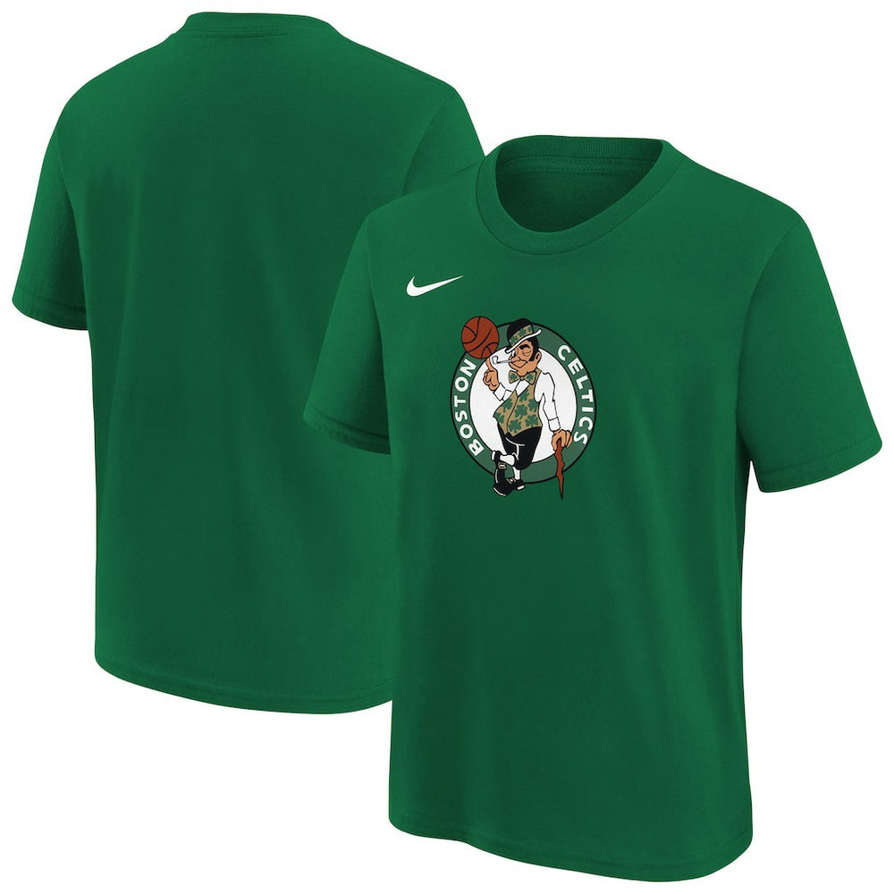 Boston Celtics Youth Team Essential Logo T-Shirt Kelly Green - Nike