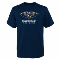 New Orleans Pelicans Outerstuff Youth Primary Logo T-Shirt Navy