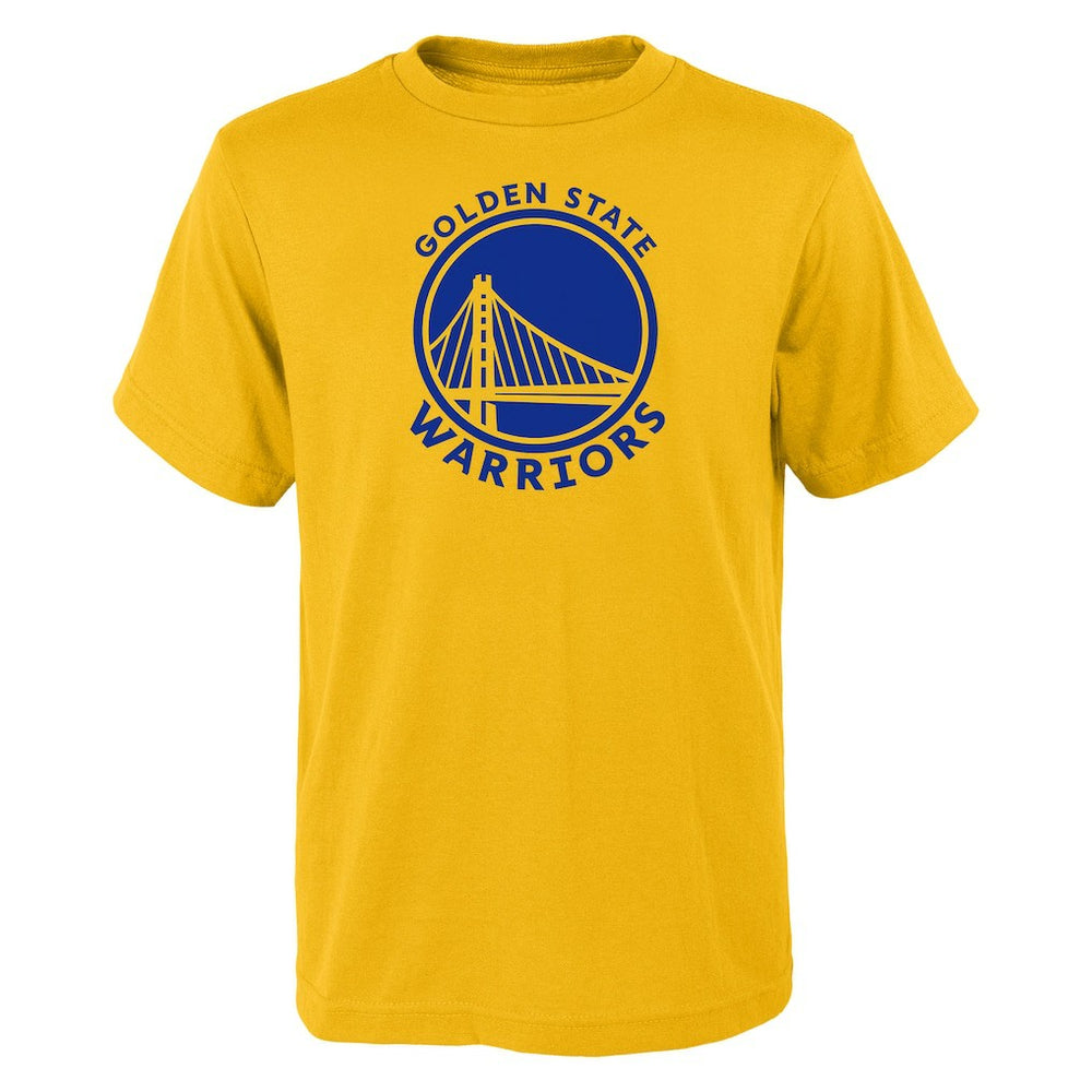 Golden State Warriors Outerstuff Youth Primary Logo T-Shirt Yellow
