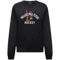 Philadelphia Flyers Levelwear Women's Yvette Limelight Big Letter Sweatshirt - Black | US 203809181