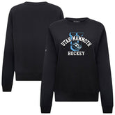 Utah Mammoth Levelwear Women's Yvette Limelight Big Letter Sweatshirt - Black | US 203809182