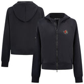 Ottawa Senators Levelwear Women's Judd Raglan Full-Zip Hoodie - Black | US 203809227