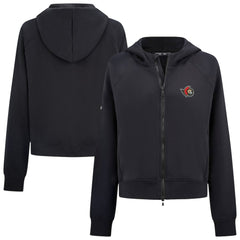 Ottawa Senators Levelwear Women's Judd Raglan Full-Zip Hoodie - Black | US 203809227