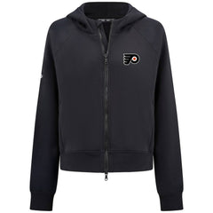 Philadelphia Flyers Levelwear Women's Judd Raglan Full-Zip Hoodie - Black | US 203809228