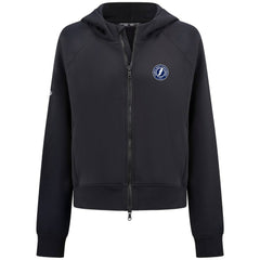 Tampa Bay Lightning Levelwear Women's Judd Raglan Full-Zip Hoodie - Black | US 203809235