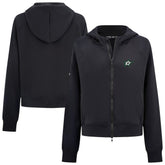 Dallas Stars Levelwear Women's Judd Raglan Full-Zip Hoodie - Black | US 203809251