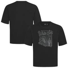 Chicago White Sox Levelwear Sunrise Luxe Signature Knit T-Shirt - Black T-shirts