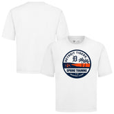 Detroit Tigers Levelwear Spring Training Badge Luxe Signature Knit T-Shirt - White T-shirts