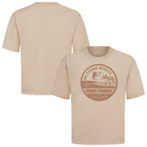 Baltimore Orioles Levelwear Spring Training Badge Luxe Signature Knit T-Shirt - Khaki T-shirts