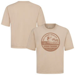 Baltimore Orioles Levelwear Spring Training Badge Luxe Signature Knit T-Shirt - Khaki T-shirts