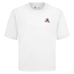Cleveland Guardians Levelwear Panoramic Luxe Signature Knit T-Shirt - White T-shirts
