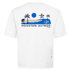 Houston Astros Levelwear Luxe Signature Knit T-Shirt - White T-shirts