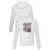 Texas Rangers Levelwear Sunrise Relay Hoodie - White Hoodies