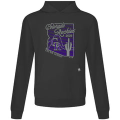 Colorado Rockies Levelwear Sunrise Relay Hoodie - Black Hoodies