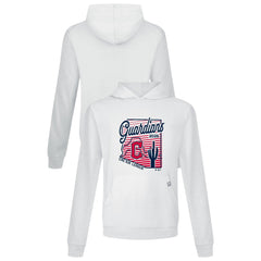Cleveland Guardians Levelwear Sunrise Relay Hoodie - White Hoodies