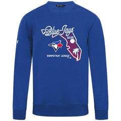 Toronto Blue Jays Levelwear Zane Sunrise Sweatshirt - Royal Sweatshirts