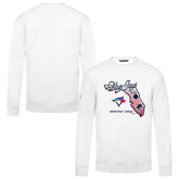 Toronto Blue Jays Levelwear Zane Sunrise Sweatshirt - White Sweatshirts