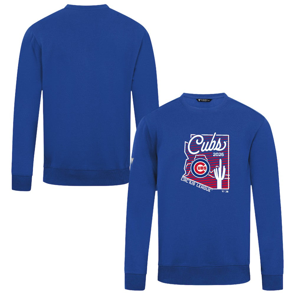 Chicago Cubs Levelwear Zane Sunrise Sweatshirt - Royal Sweatshirts