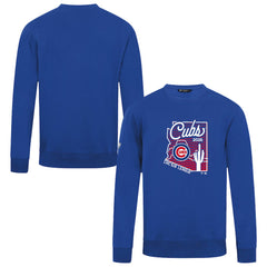 Chicago Cubs Levelwear Zane Sunrise Sweatshirt - Royal Sweatshirts