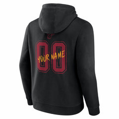 Miami Heat Big & Tall Hustle Personalized Name & Number Hoodie Black outlet