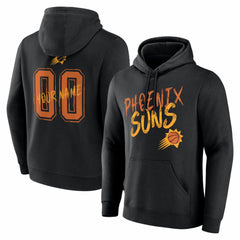 Phoenix Suns Big & Tall Hustle Personalized Name & Number Hoodie Black outlet