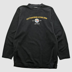 Pittsburgh Steelers NFL 2000s Pullover Sweatshirt - Black Pullover