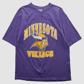 Minnesota Vikings Sport Attack 90s T-shirt - Purple T-shirts
