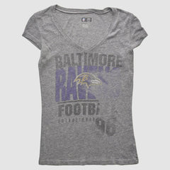 Baltimore Ravens NFL 2010s T-shirt - Heather Gray T-shirts