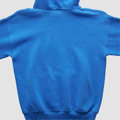 Detroit Lions 2000s Hooded Pullover Sweatshirt - Blue Pullover