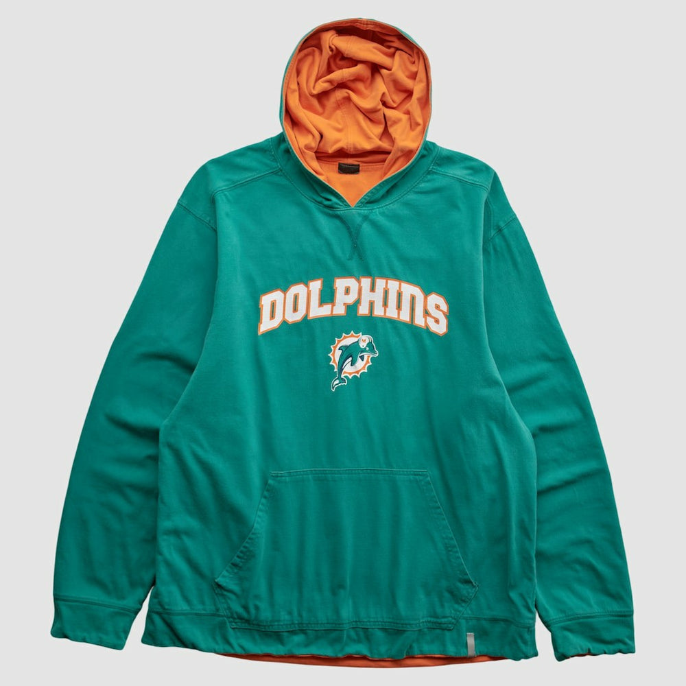 Miami Dolphins 2010s Hooded Pullover Sweatshirt - Teal Pullover