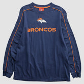 Denver Broncos NFL 2000s Long Sleeve T-shirt - Navy T-shirts