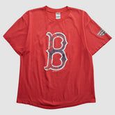 Boston Red Sox Delta 2004 T-shirt - Red - Vintage T-shirts