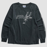 San Antonio Spurs Reebok 2000s Long Sleeve T-shirt Black Vintage - Vintage