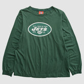 New York Jets NFL 2000s Long Sleeve T-shirt - Green T-shirts