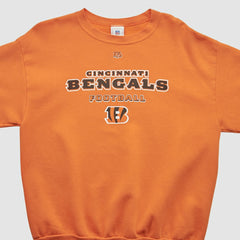 Cincinnati Bengals NFL 2000s Pullover Sweatshirt - Orange Pullover
