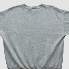 Denver Broncos Lee Sport 90s Pullover Sweatshirt - Heather Gray Pullover