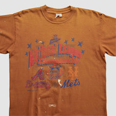 MLB National League Championship Majestic 1999 T-shirt - Orange - Vintage T-shirts
