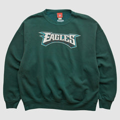 Philadelphia Eagles NFL 2000s Pullover Sweatshirt - Green Pullover