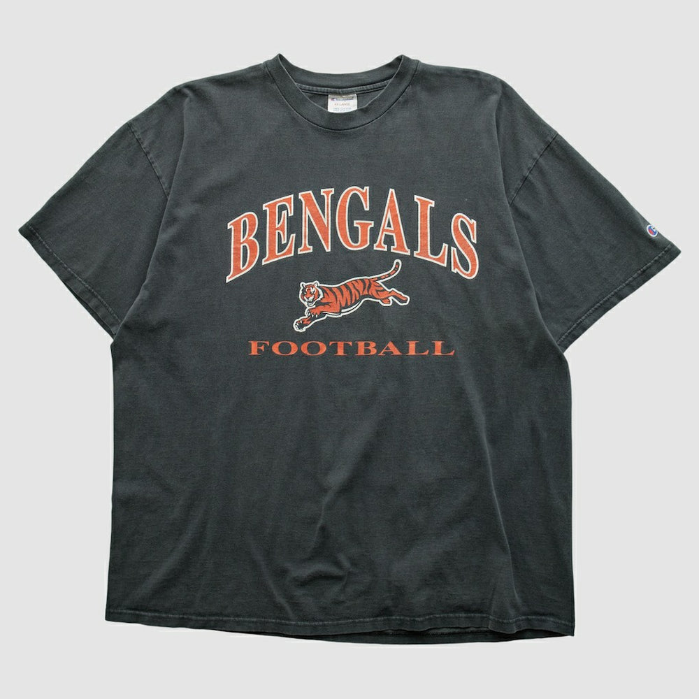 Cincinnati Bengals Champion 2000s T-shirt - Charcoal T-shirts