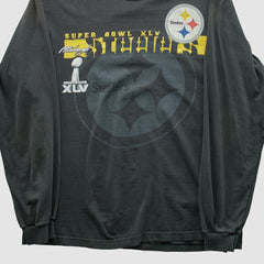 Pittsburgh Steelers NFL 2011 Long Sleeve T-shirt - Charcoal T-shirts