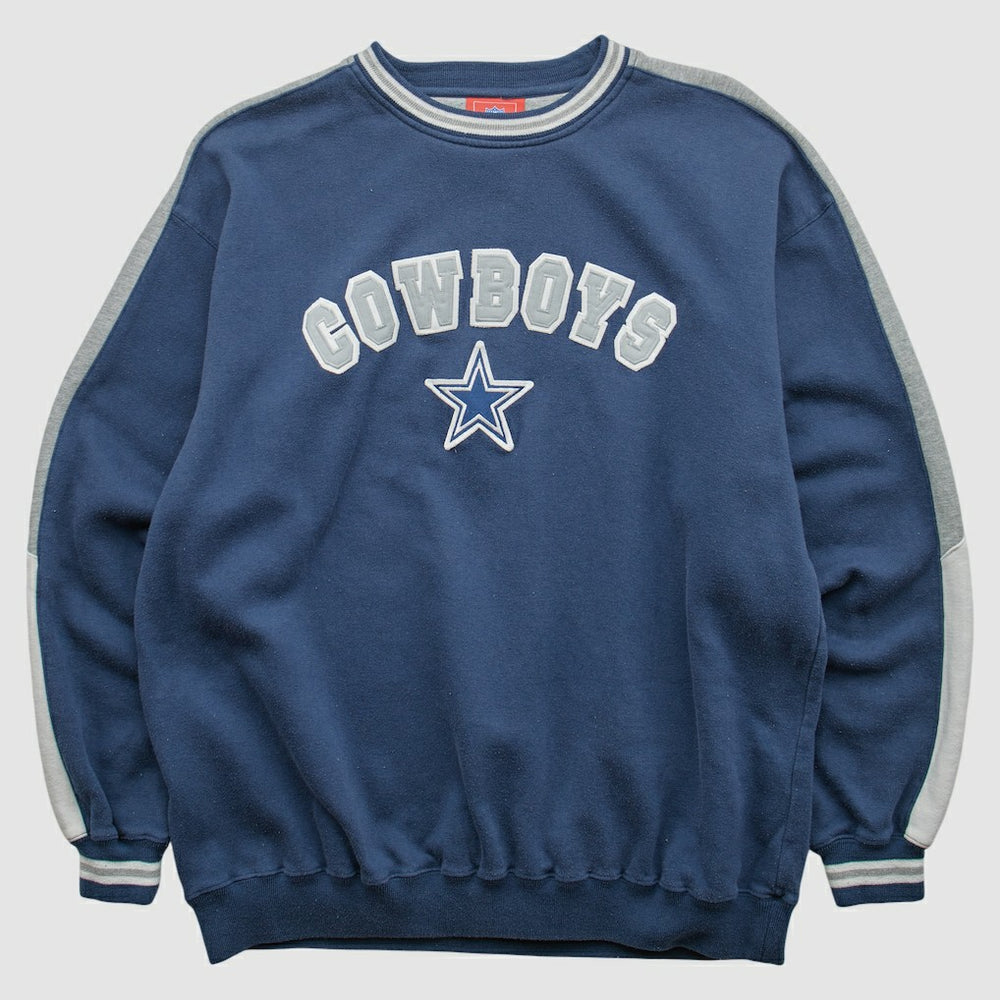 Dallas Cowboys NFL 2000s Pullover Sweatshirt - Navy Pullover