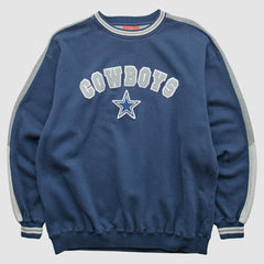 Dallas Cowboys NFL 2000s Pullover Sweatshirt - Navy Pullover