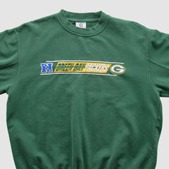 Green Bay Packers NFL 2000s Pullover Sweatshirt - Green Pullover