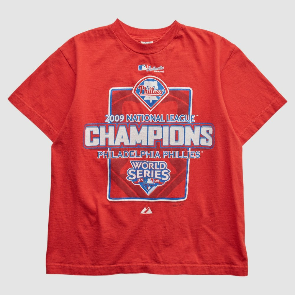 Philadelphia Phillies Delta 2009 T-shirt - Red - XVintage T-shirts