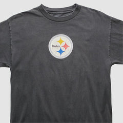 Pittsburgh Steelers Reebok 2000s T-shirt - Charcoal T-shirts