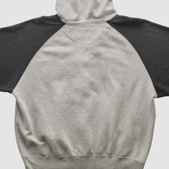 Chicago White Sox Majestic 2000s Hooded Full Zip Sweatshirt - Heather Gray - Vintage Sweatshirts