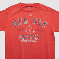 Boston Red Sox Majestic 2010s T-shirt - Red - Vintage T-shirts