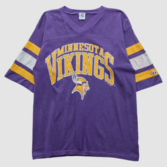Minnesota Vikings Logo 7 90s T-shirt - Purple T-shirts