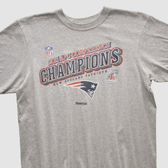 New England Patriots Reebok 2011 T-shirt - Heather Gray T-shirts